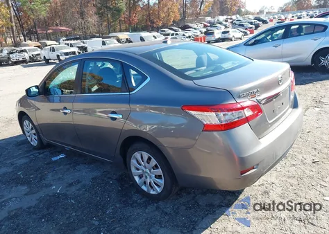 2015 Nissan Sentra Sv z USA, uszkodzony, nr VIN 3N1AB7AP9FL666923
